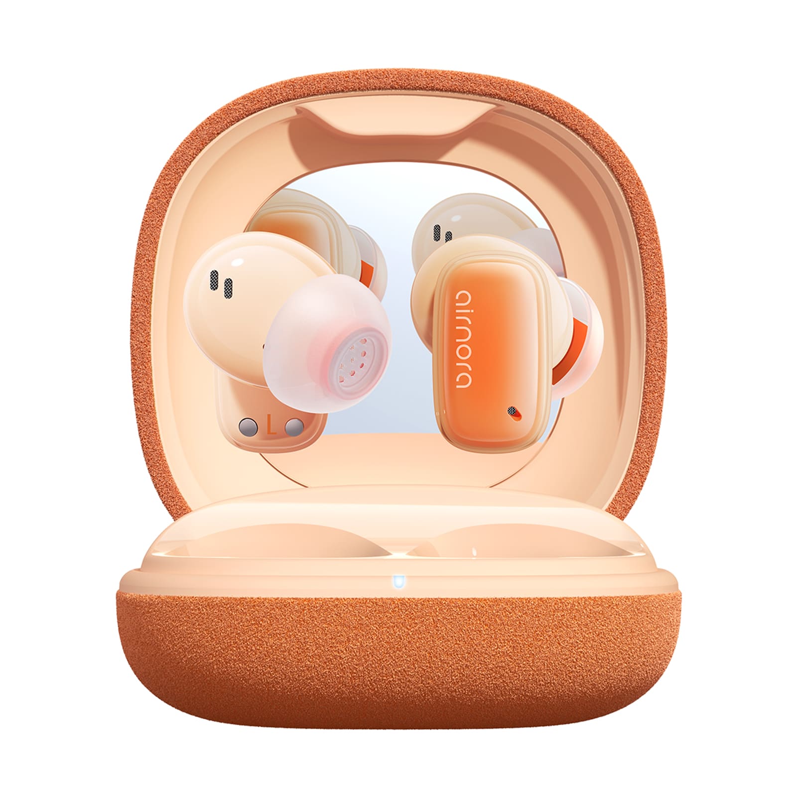 אוזניות אלחוטיות עם מסנן רעשים Baseus AirNora 2 True Wireless Earphones – Gradient Orange