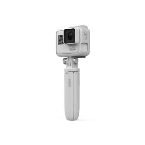 מוט סלפי משולב חצובה למצלמות GoPro - לבן