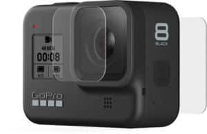 מדבקת הגנה קדמית + אחורית ל Hero8