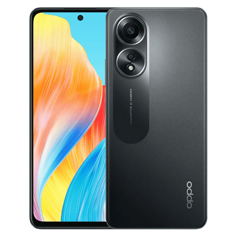 OPPO A58 – Glowing Black