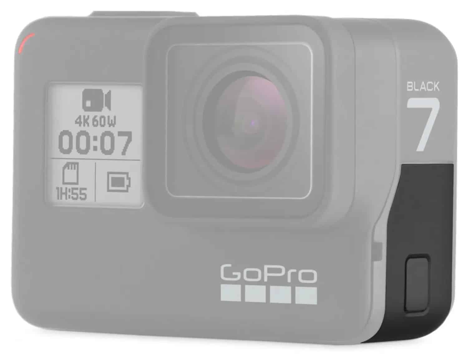 מכסה סוללה למצלמה Hero7 Black