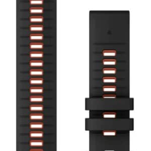 רצועה 22 מ"מ לסדרת Fenix 5/6/7, EPIX Series ,Fr935/945 - Black/Flame Red