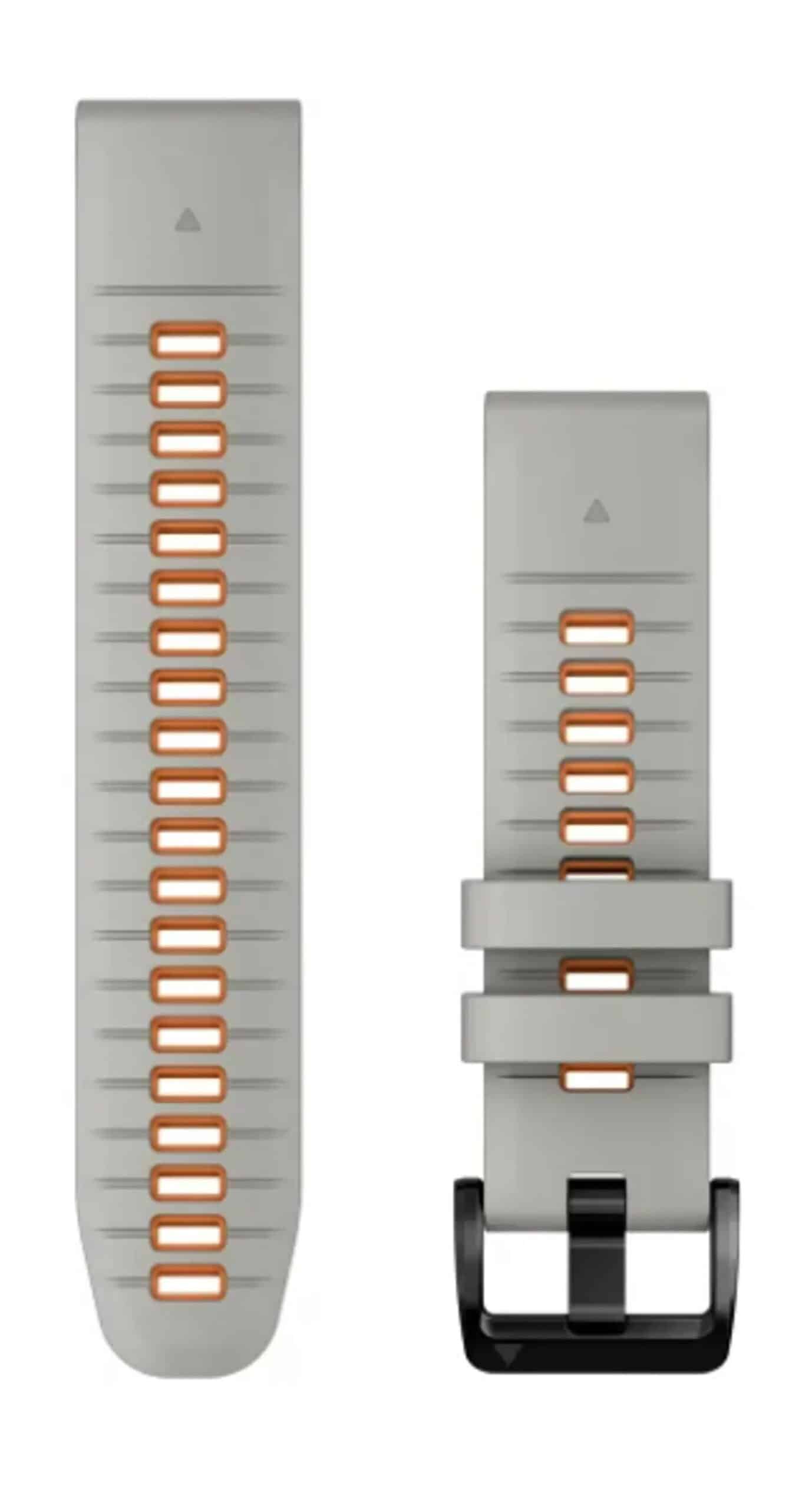 רצועה 22 מ”מ לסדרת Fenix 5/6/7, EPIX Series ,Fr935/945 – Fog Grey/Ember Orange