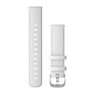 רצועה 18 מ"מ Quick Release לשעוני ריצה - White Leather