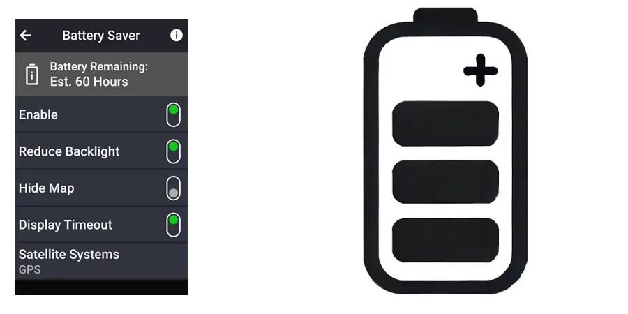 הסוללה שמוכנה לרכיבה edge 1050
