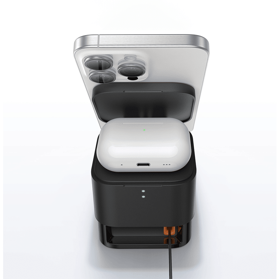 מטען אלחוטי מגנטי 2 ב-1 Baseus MagPro Wireless 25W - 