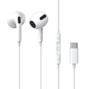 Baseus Encok CZ17 Semi-In-Ear Wired Earphones Moon White