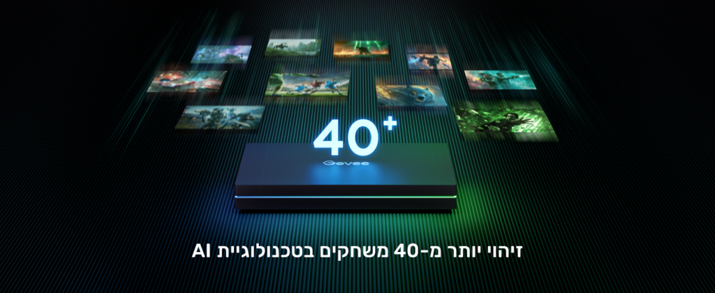 זיהוי יותר מ40 משחקים בטכנולוגיית AI