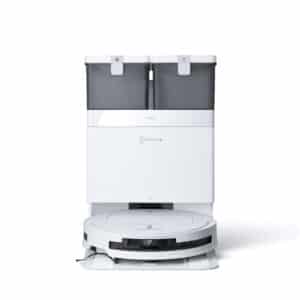 שואב אבק רובוטי+תחנת עגינה ECOVACS T50 PRO OMNI - לבן