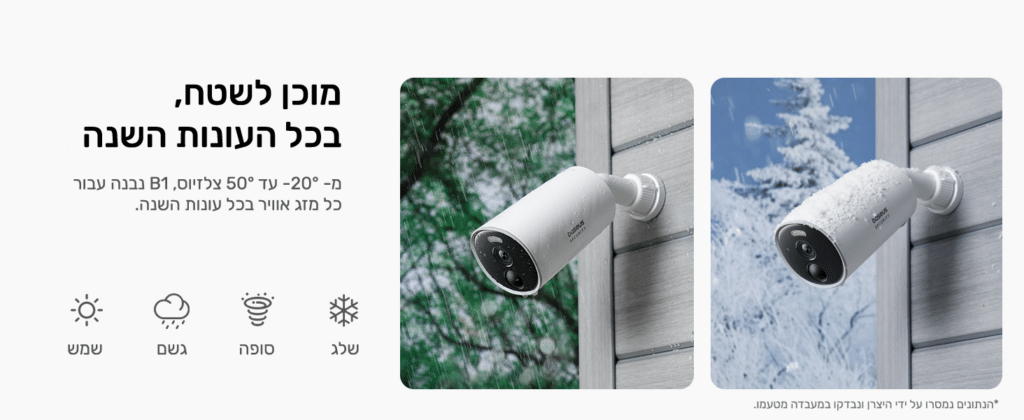 מוכן לשטח, בכל עונות השנה